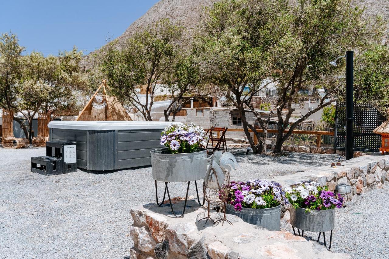 Rock Villas Complex - Private Luxe Top Retreat - Castle And Sea View Emporio  Exterior foto