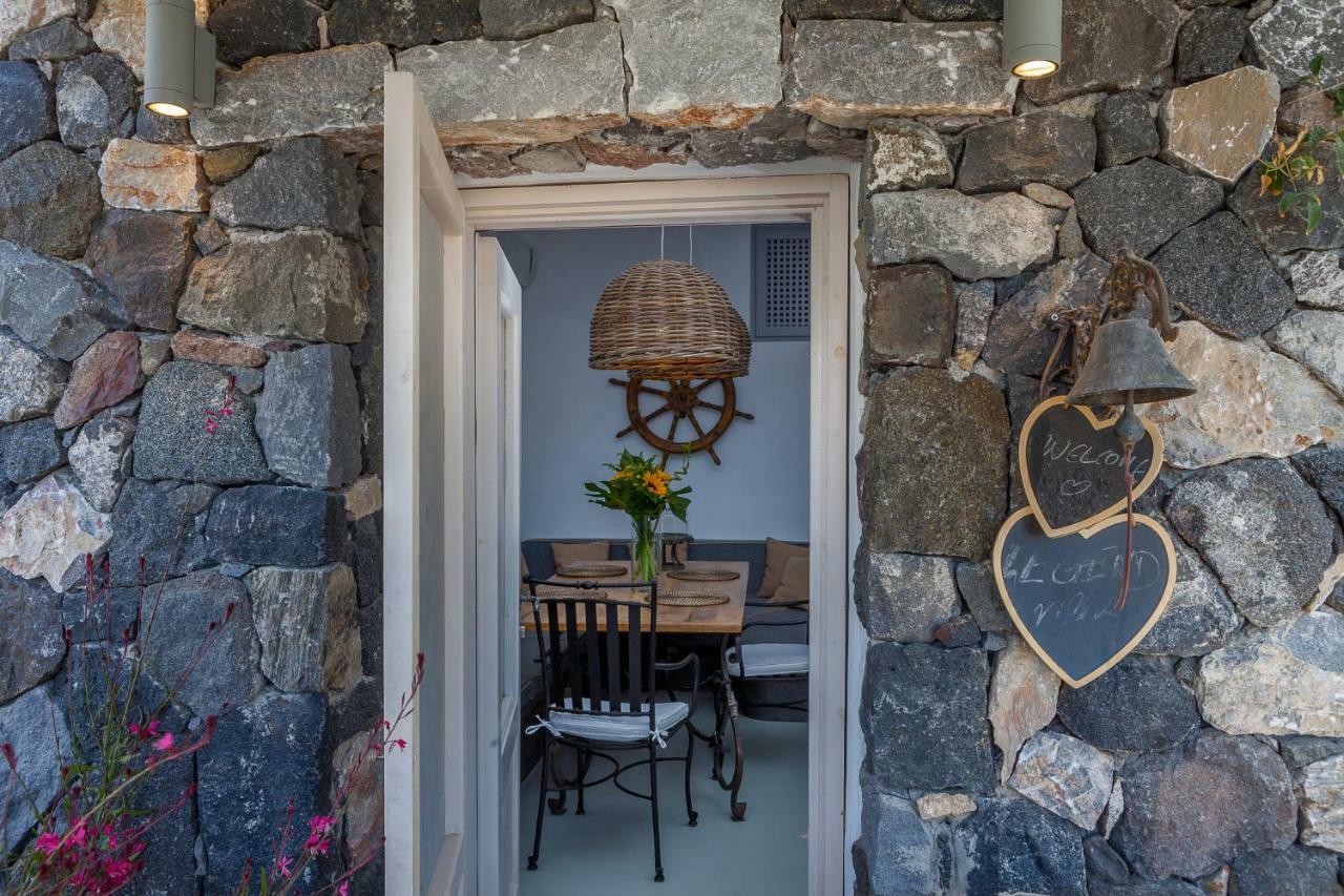 Rock Villas Complex - Private Luxe Top Retreat - Castle And Sea View Emporio  Exterior foto